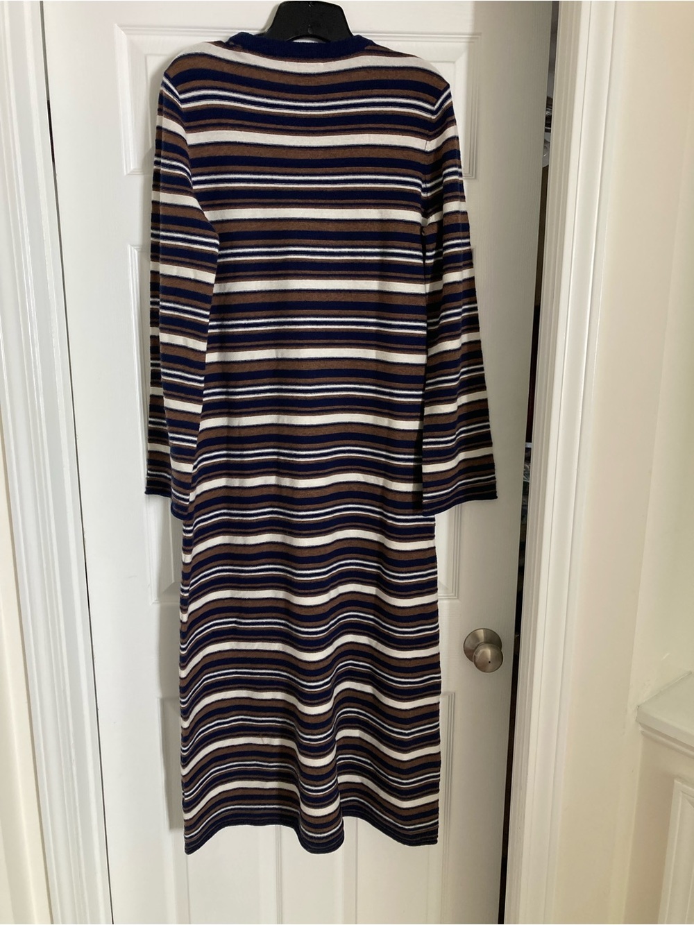 Madewell crewneck sweater maxi dress in merino wool